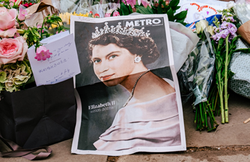 How the passing of Elizabeth II flipped the online script, in surprising ways