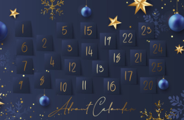 Are online advent calendars a hit with internet users?